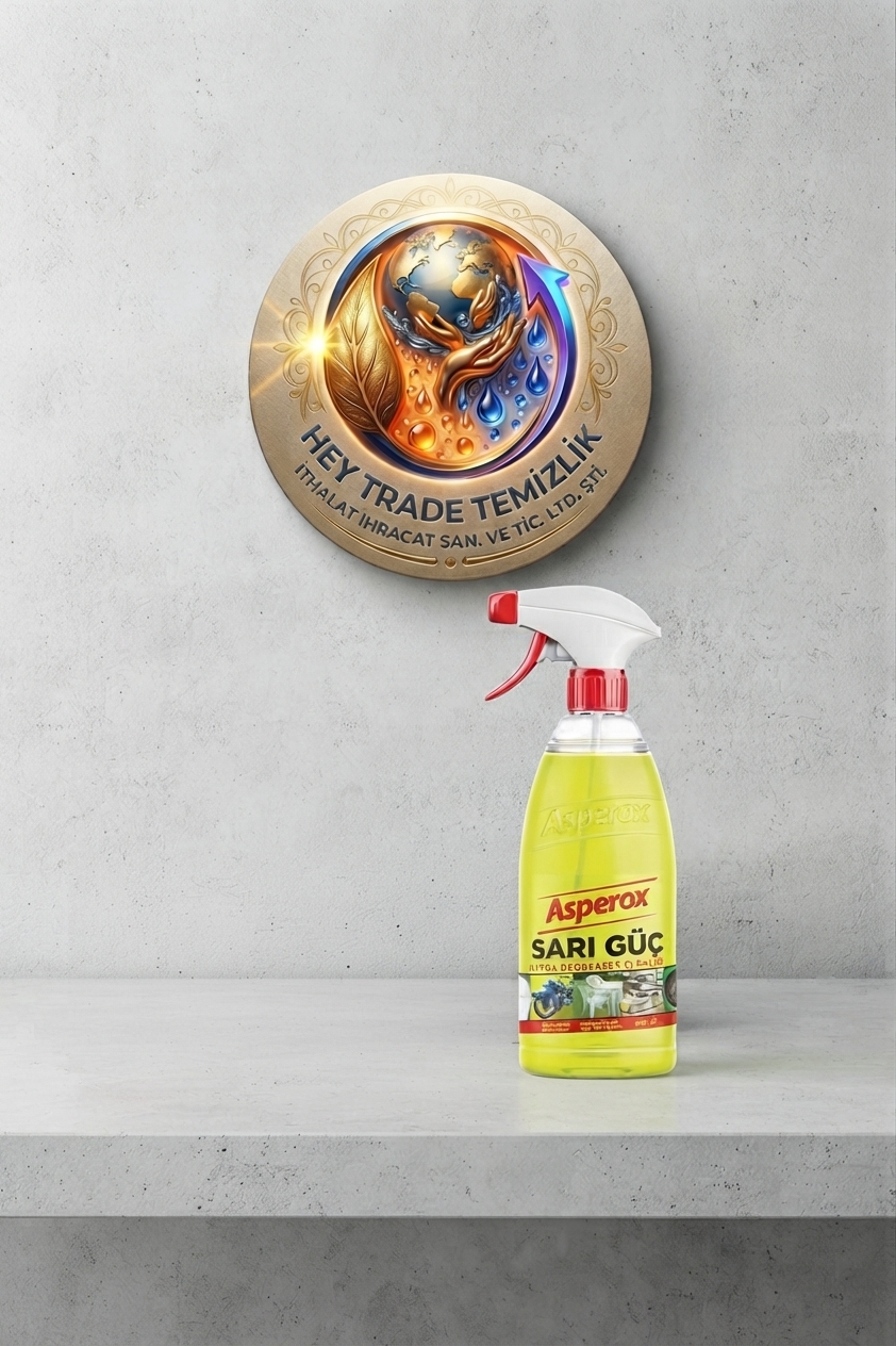 Asperox Sarı Güç Ultra Yağ Çözücü 1000 ml