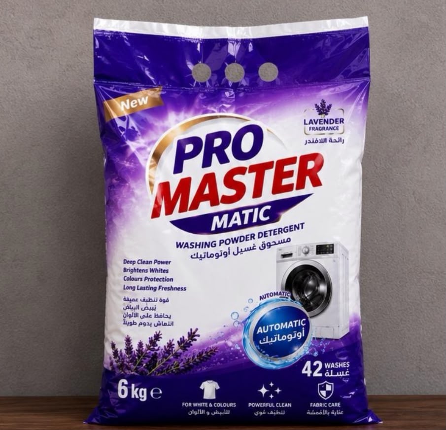 PRO MASTER Lavanta Toz Çamaşır Deterjanı 6 kg