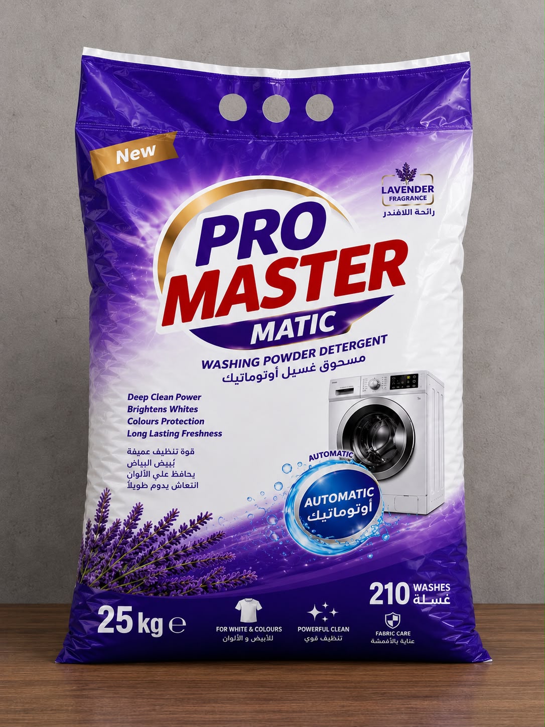 PRO MASTER Lavanta Toz Çamaşır Deterjanı Serisi (25 kg)